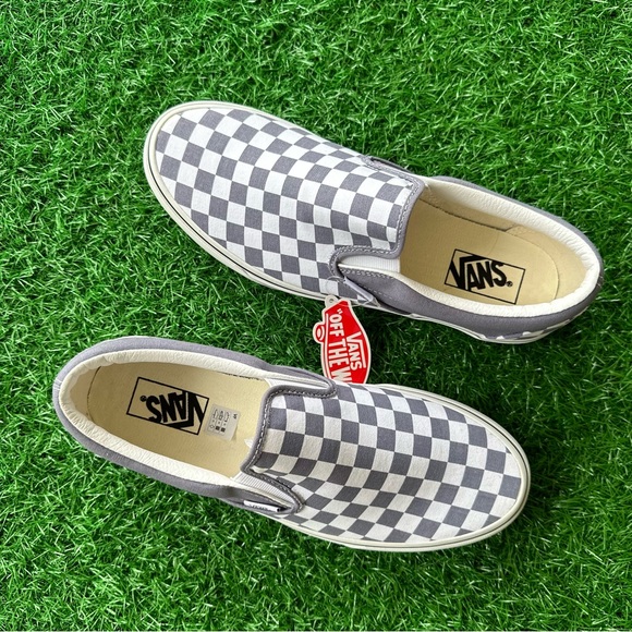 💫Vans Classic Slip On Checkerboard SEND OFFERS - Picture 6 of 8